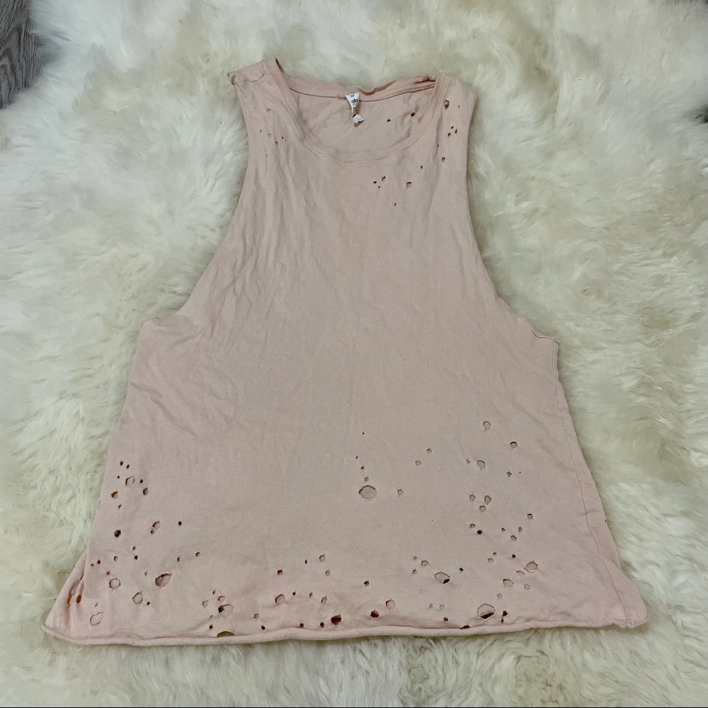 Alo Yoga Distressed Tank